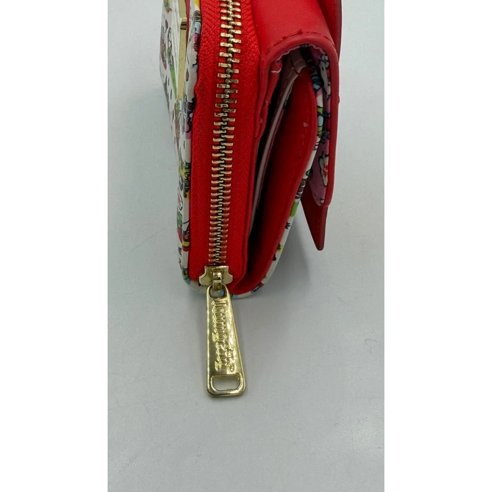 Loungefly‎ Sanrio Hello Kitty Popcorn Stand Bifold Wallet Carnival Red